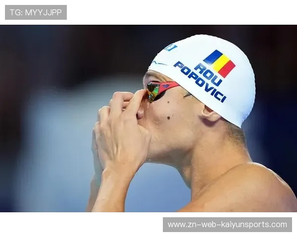Popovici摘得男子100 m自由泳银牌